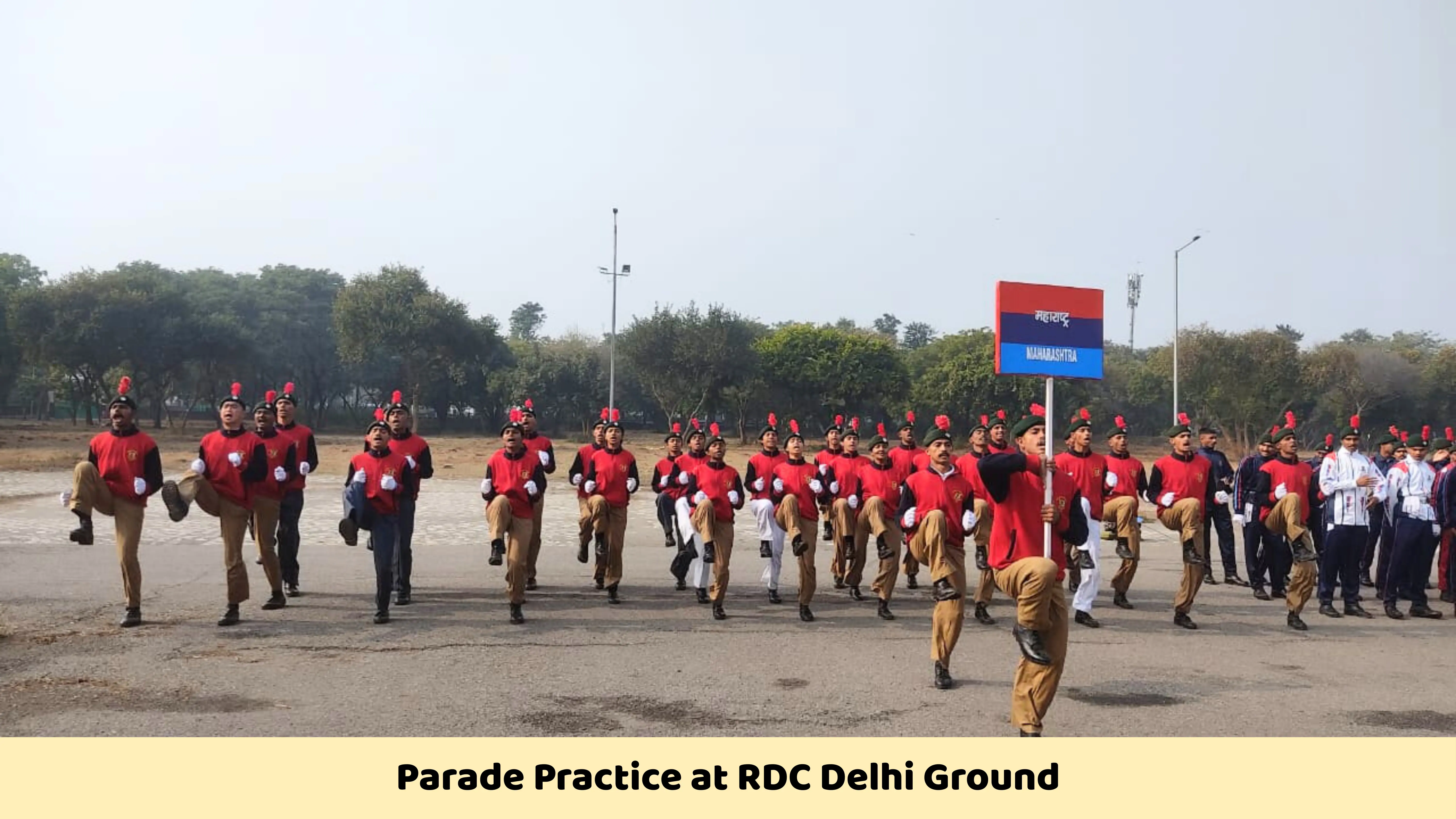 Parade Practice at RDC Delhi Ground